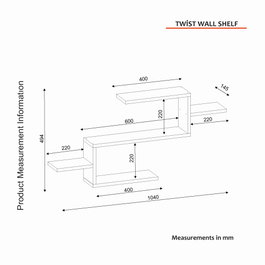 Hanah Home Twist - Blanco